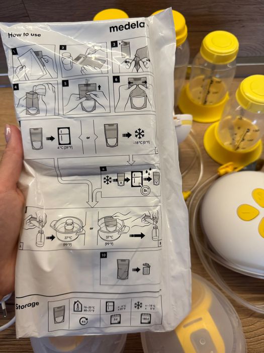 Medela swing maxi - двойна с hands free опция