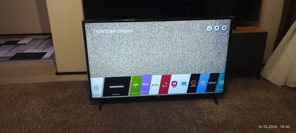 Телевизор LG 43UJ630V-ZA