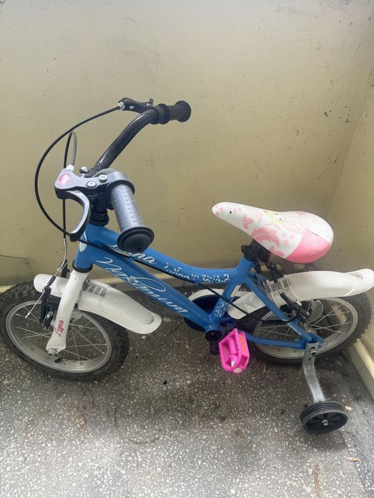 Bicicletă copii Nakamura Luna 12" cu roți ajutătoare