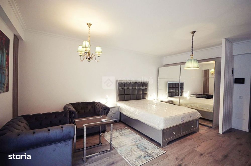 Bucium, apartament 1 camera, mobilat si utilat premium