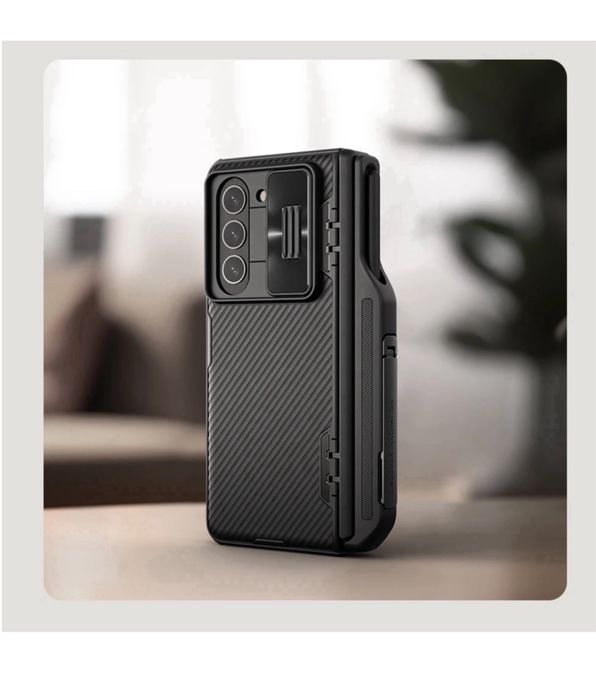 Samsung Z FOLD 4 5 Husa Nillkin Nature Camera Cover Metalic Stand