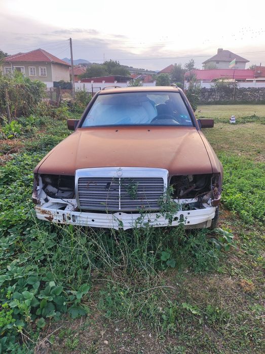 Мерцедес 124 2.5 turbo diesel на части