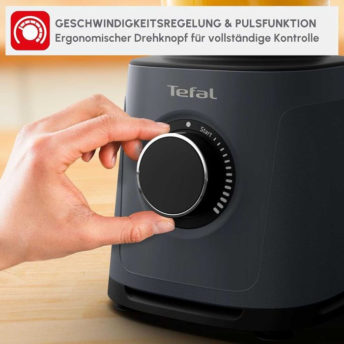 Нов 2г Гаранция Мощен Настолен Блендер Tefal PERFECTMIX+ 1200W/230V, 2 литра