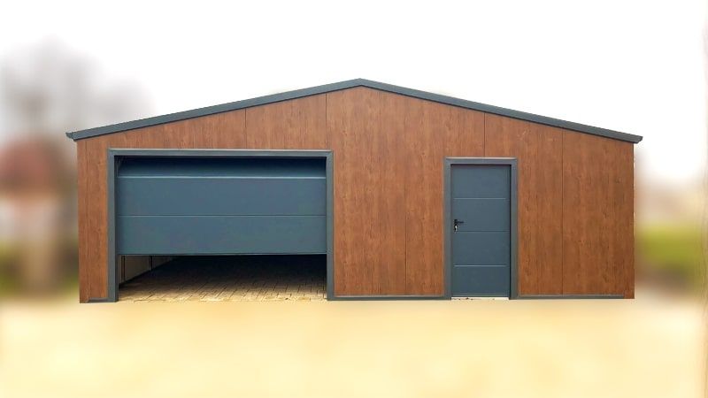 Facem  garaje  auto din panouri sandwich termoizolante