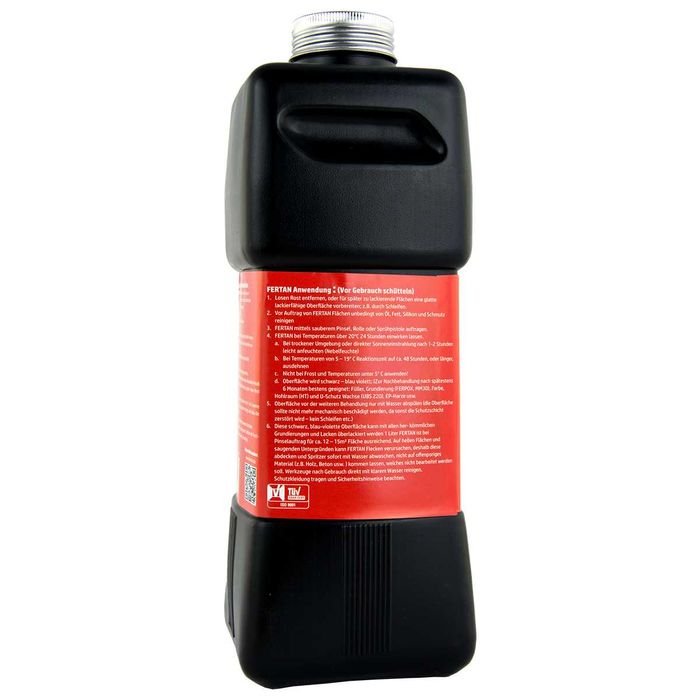 Antirugina Convertor Rugina Fertan 1l + pulverizator duza tub cavitati