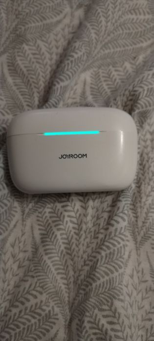 Casti wireless Joyroom Funpods JR-FN1, ANC, ENC, alb, Bluetooth 5.4