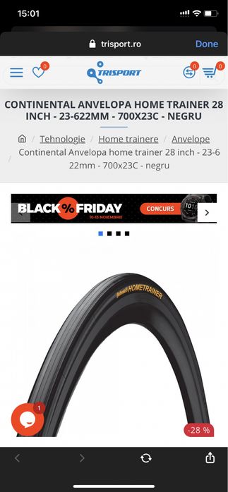 Anvelopa Home Trainer
