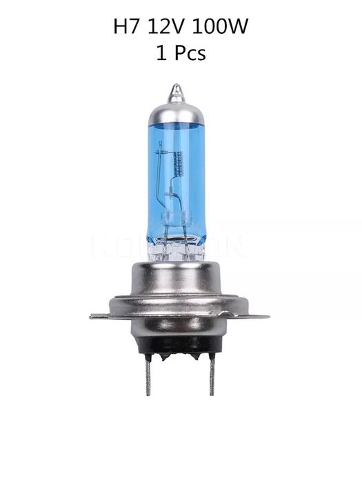 Becuri Halogen H1,H4,H7,H8,H9,H11,H13,HB3,HB4 (+150% lumină Alb-Rece)