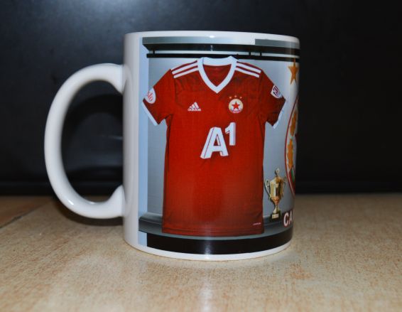 Уникална Футболна Фен Чаша На ЦСКА с Ваше Име И Номер!Чаша на CSKA!