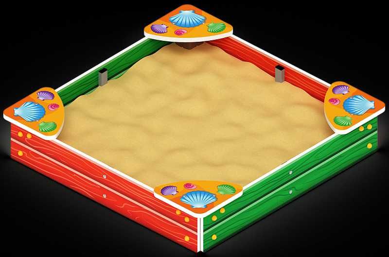 Песочница мини (Ракушки) - ИО 5.01.01