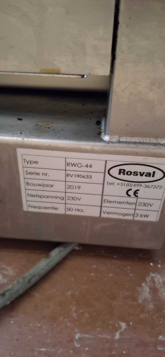 Грил с водна баня Rosval RWG -44