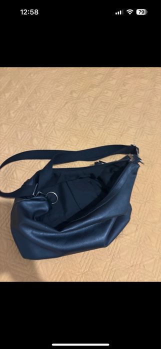 Geanta franjuri neagra