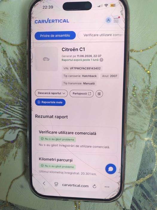 Ocazie!! Citroen C1 88000 km reali ,verificata!
