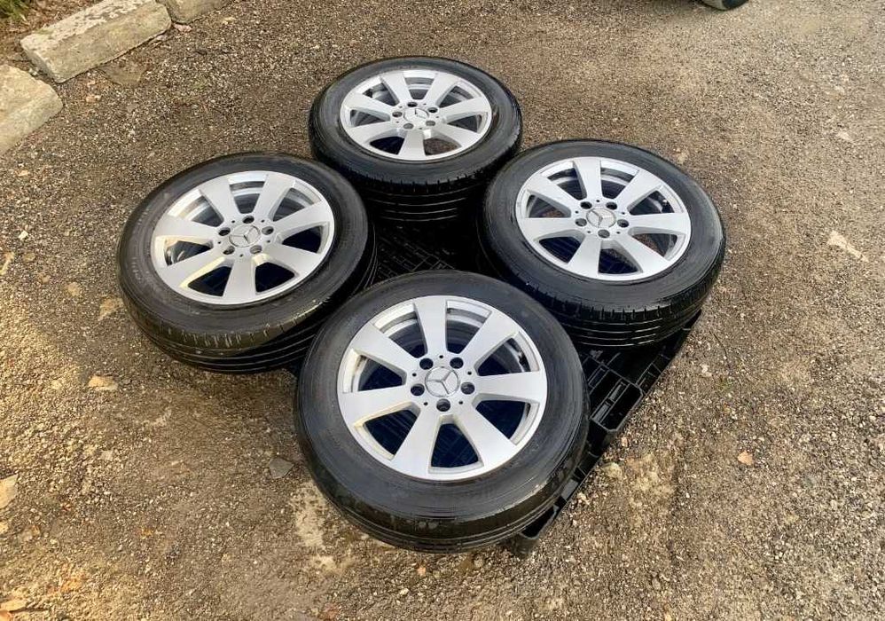Алуминиеви джанти 16" 5x112 + ГУМИ 195/60/16 -Mercedes C-Class,A,B,CLA