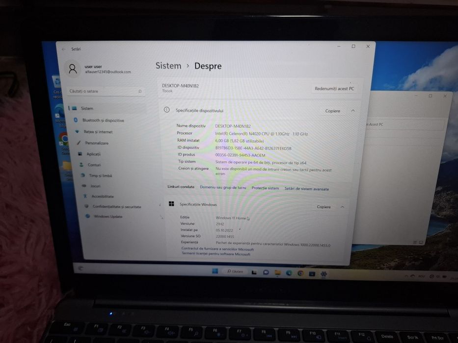 Leptop TECLAST X11 tabletă de 10 inci, 6 GB RAM, 128 GB ROM,