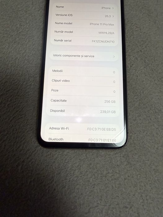 iPhone 11 Pro Max /256GB /Neverlock /fara iCloud