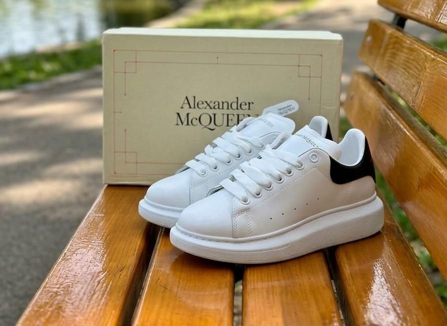Adidasi Alexander McQueen Alb - Piele