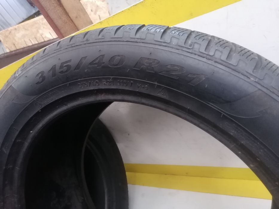315/40/21  iarna  2*PIRELLI  115v dot 0716. 4,,62mm