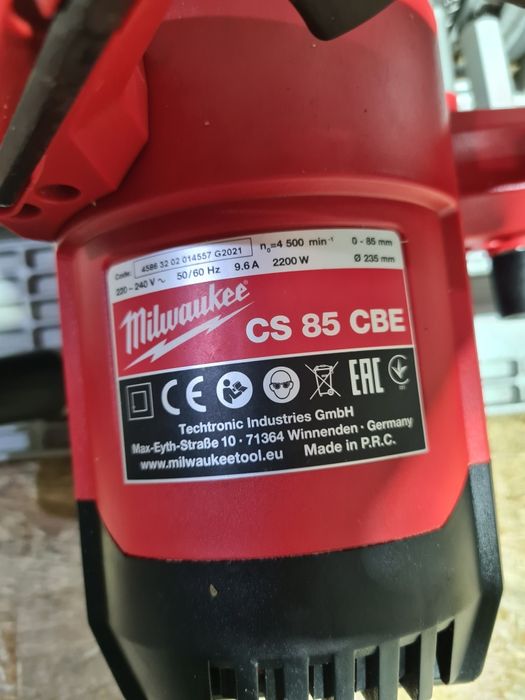 Fierastrau circular electric 2200w Milwaukee CS 85 CBE