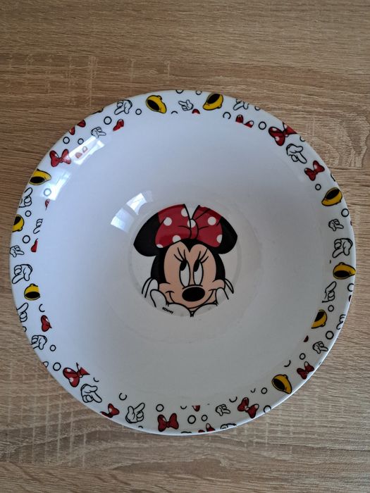 Детски комплект чиния и купичка Minnie Mouse