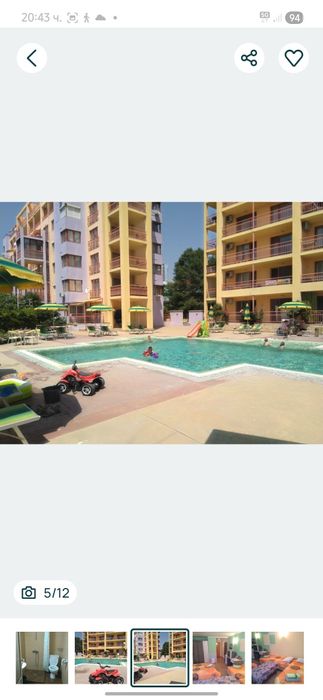 Продава се Едностаен апартамент в Несебър - 35 кв.м за 656 €/кв.м - Снимка #6