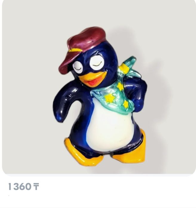 Пингвин танцор из киндер сюрприза