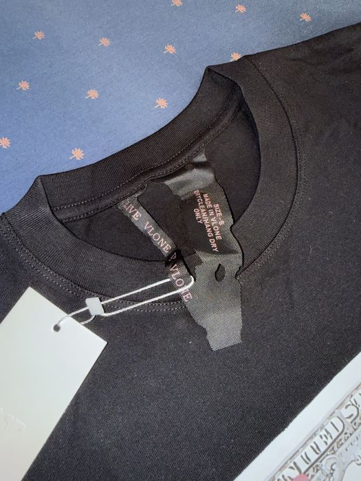 Vlone черна тениска