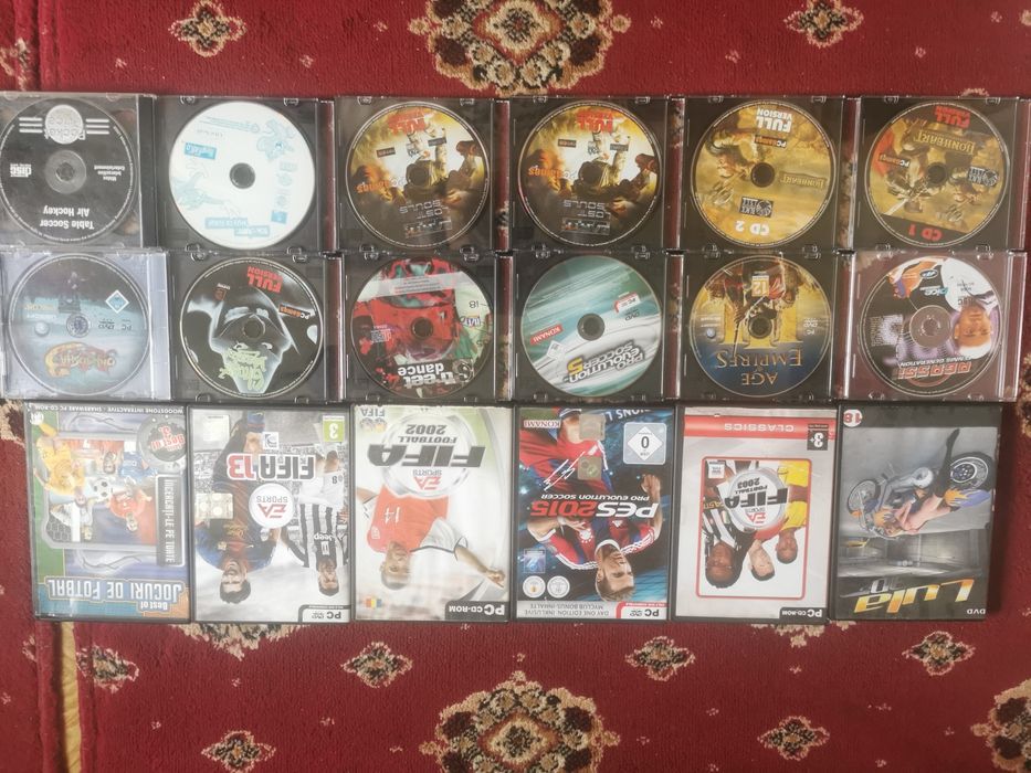 Super Jocuri PC de colectie Sniper Warcraft X-MEN King Kong Fifa Etc