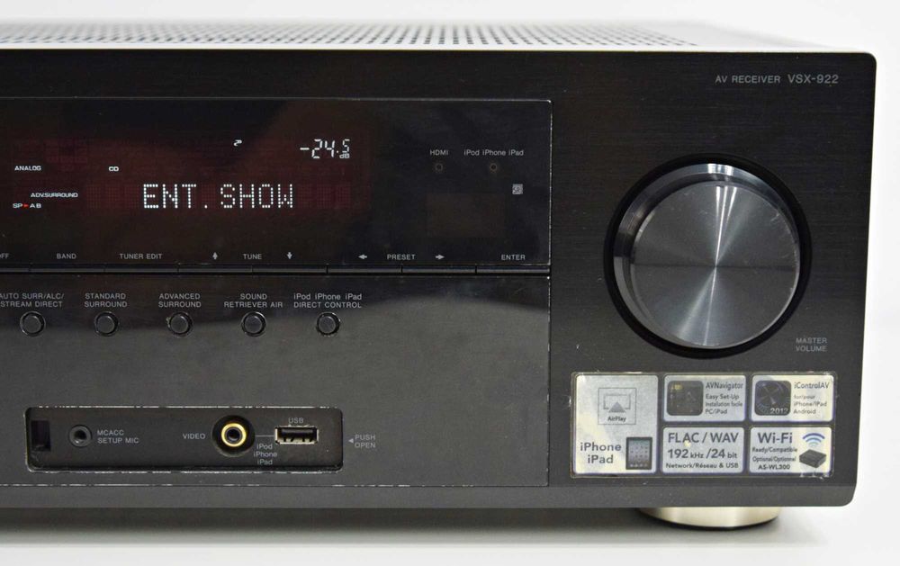 Amplificator 7.2 Pioneer VSX-922-K, Receiver