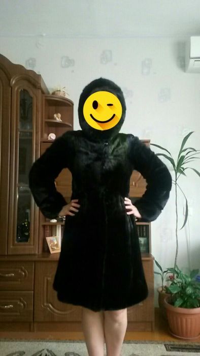 Шуба норковая, р-р 46