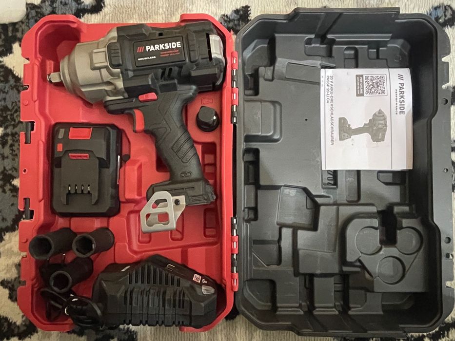 Мощный ударный гайковёрт от фирмы PARKSIDE (Немецкий)