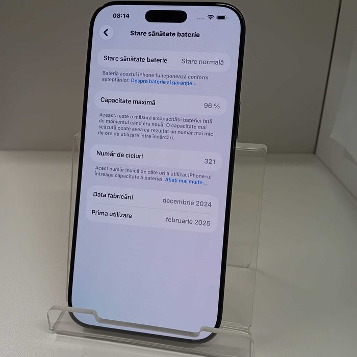 Iphone 16 ProMax 256Gb (ag49 Esplanada b.7700) Garantie 2 Ani