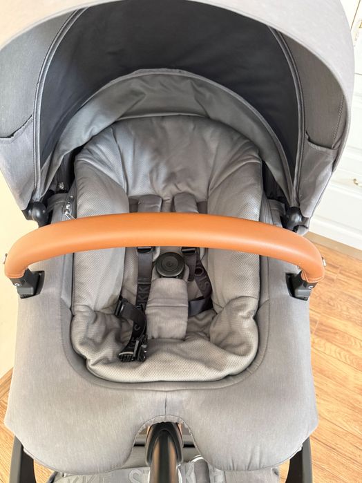 Бебешка количка Stokke Xplory  X + Carry Cot - Modern Grey