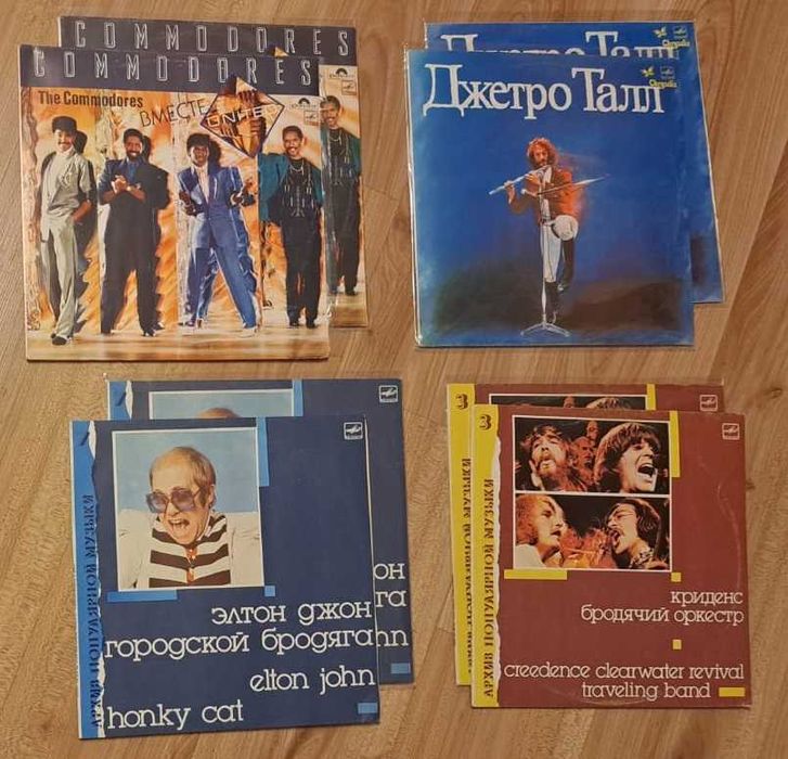 Пластинки новые, производства Мелодия (СССР)