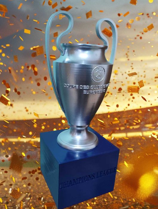 Макет на купата на Шампионската лига по футбол
