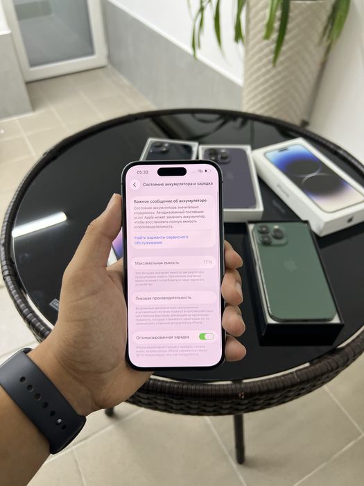 iPhone 14 Pro 128 GB 77% | SmartOne Aktau