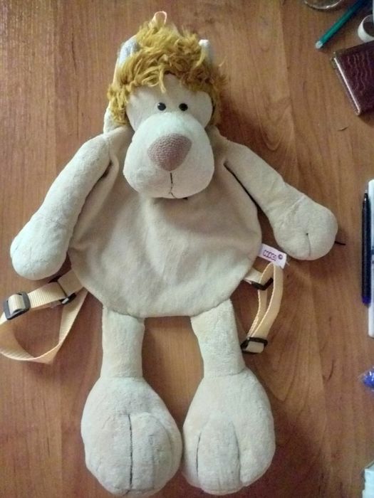 Рюкзачок львёнок для дошкольников