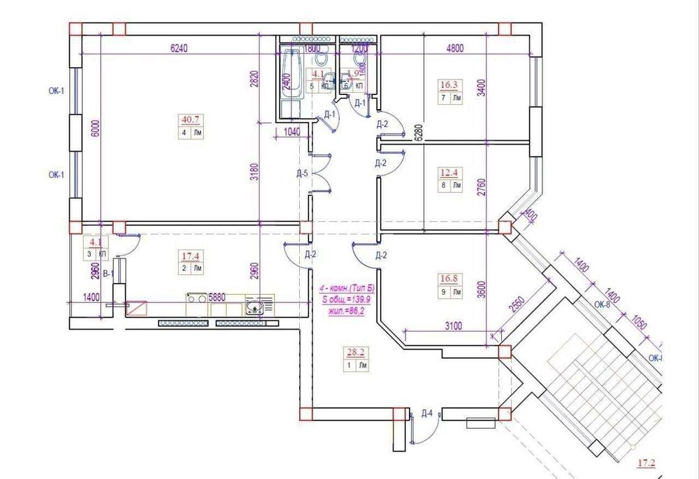 Dream House‼️‼️‼️Коробка 5-Ком 139м2  |8-Роддом/Глинка/Кичик Бешагач