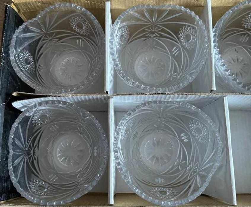 Вазочки для сладостей, салатники 6 шт