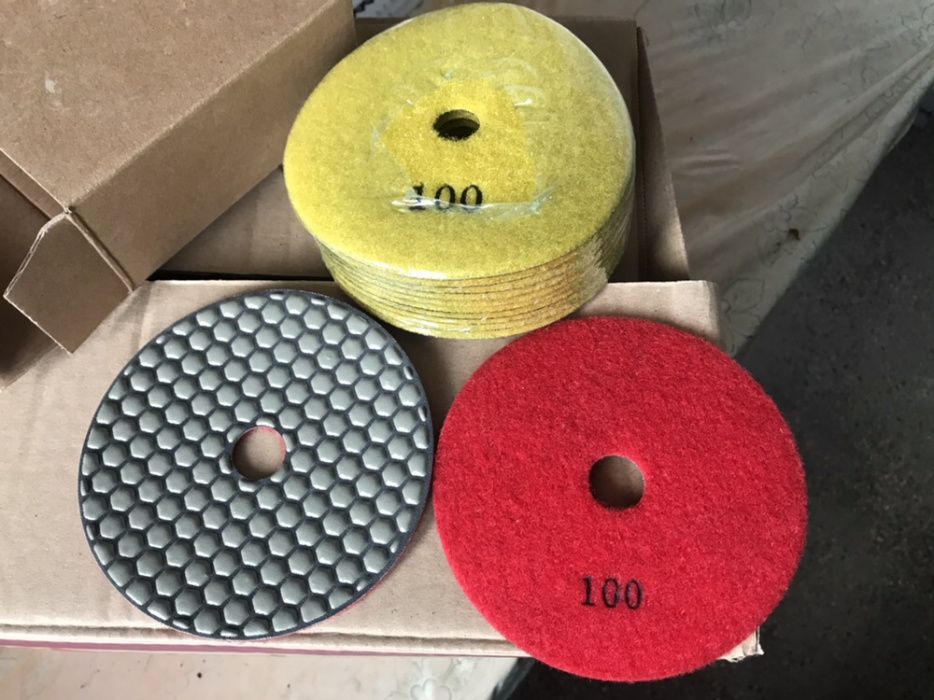 Диск за полиране на мрамор , гранит, камък ф125мм