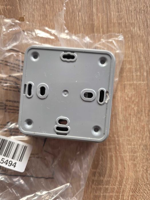 Comutator cu cod radio Hörmann FCT3-1 BS 4511856 868 MHz pentru controlul a până la 3 acționări de porți, tastatură iluminată, culoare gri RAL 7040