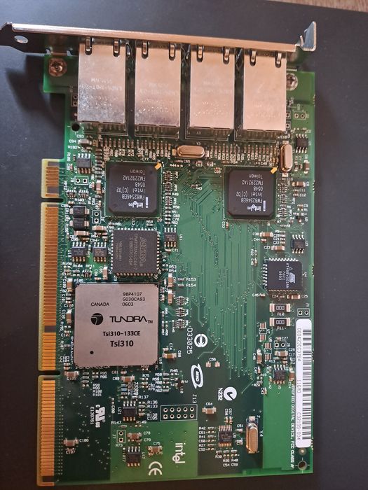 placa retea 4x 1gb pentru desktop/server Intel Pro 1000/MT Quad Port Server Adapter