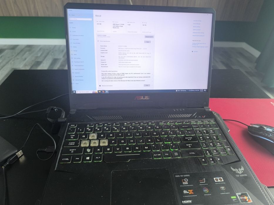 Se vinde Asus Tuf FX505D