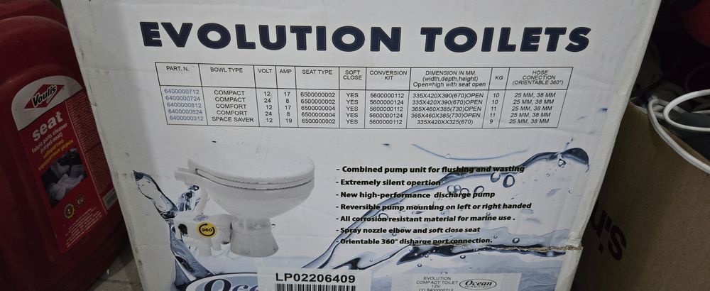 WC absorbtie cu tocator 12v