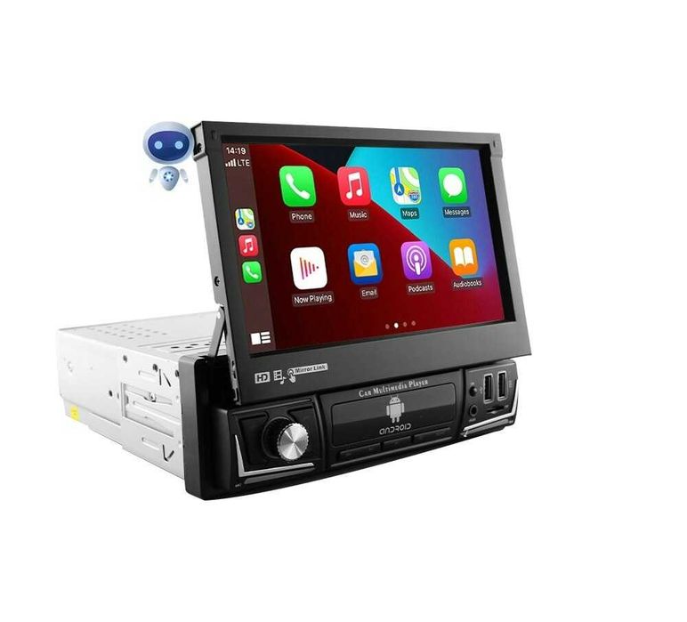 OFERTA - Navigatie Android 1DIN Universala Ecran Retractabil CarPlay