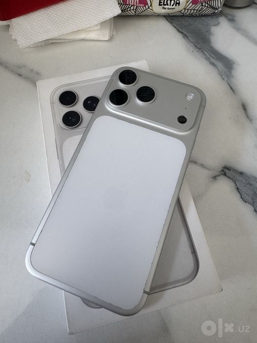 17 Pro Max 256Gb Silver 100%