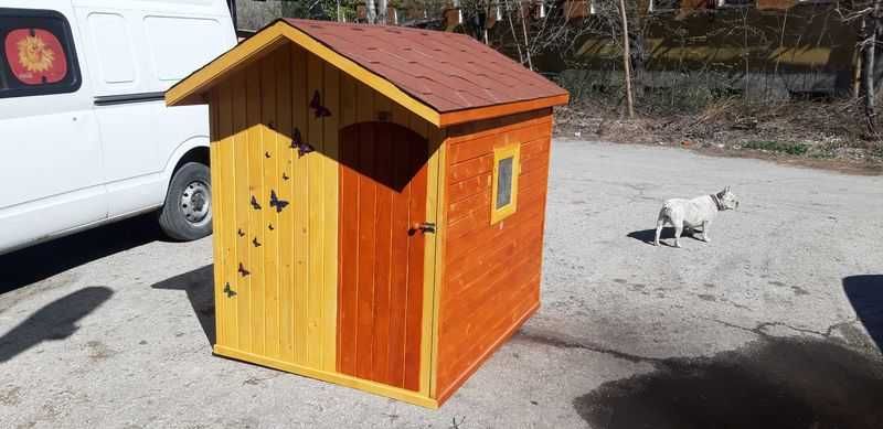 Детски дървени къщички