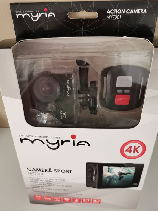 Vand camera video sport 4 K Myria