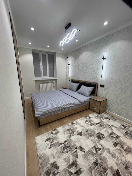 Авиагородок Махтумкули, 4 комнатная, новый Евро ремонт, Ипотека без %