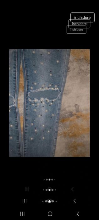 Blugi cu margele marime s